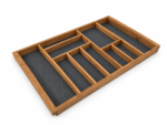 90er Holz Besteckeinsatz
