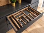 90er Holz Besteckeinsatz – Bild 4